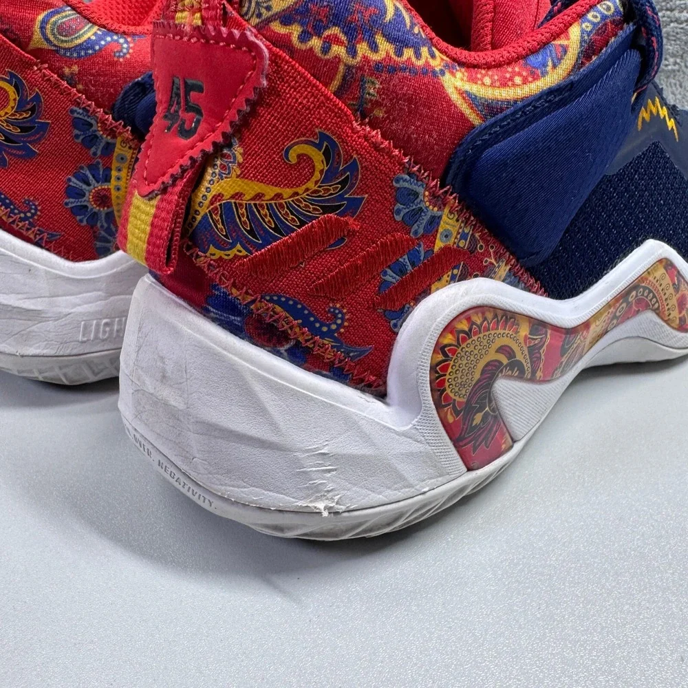 Adidas DON Issue 3 J Bel-Air Dark Blue Red Youth Sneakers GZ5513 Mens 7